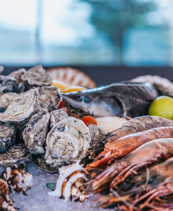 Seafood &amp; Oyster Terrace – jūras veltes