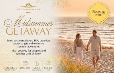 Midsummer Getaway/ offer with accommodation