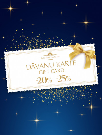 Sunny Night / Naudas Dāvanu Karte - Tikai 18.10