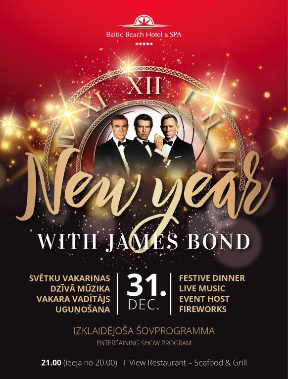 New Year with James Bond - 31.12.