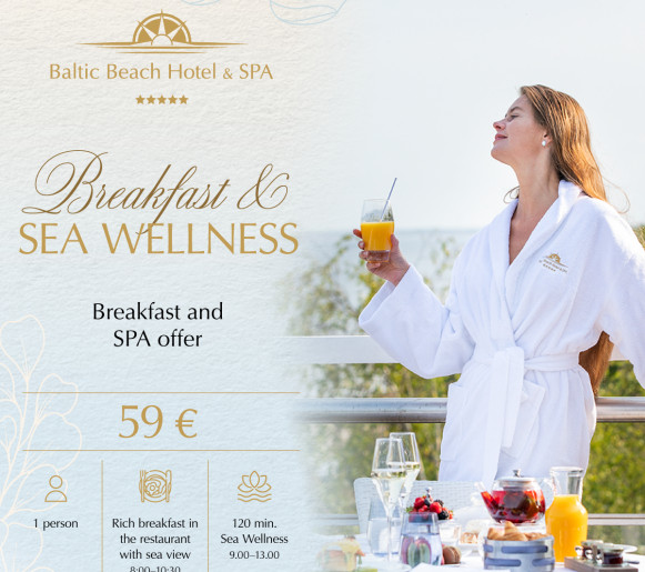 Breakfast & SPA/ 1 pers - 59 EUR