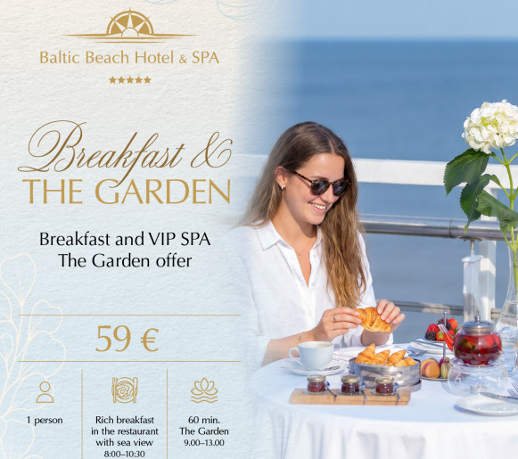 Breakfast & The Garden - 59 EUR