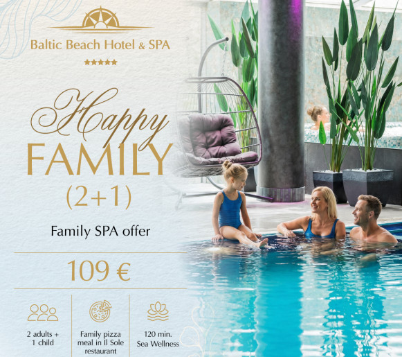 Happy family / SPA & restaurant offer - 109 EUR