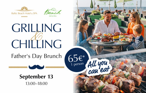 Grilling & Chilling – Father's Day Brunch by the Sea