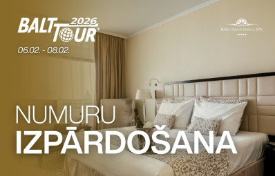 NUMURU IZPĀRDOŠANA / Balttour 2026