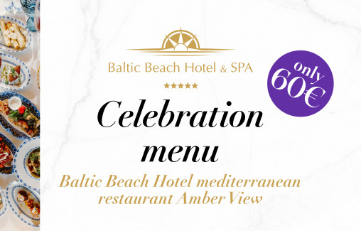 Celebration Menu at Amber View