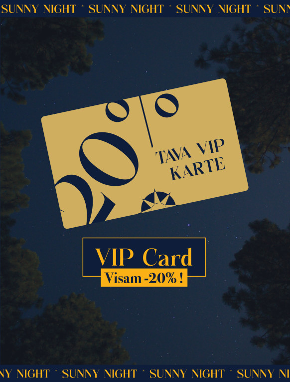 Sunny Night / VIP Cards - Only on 09.10