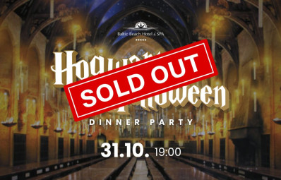 Hogwarts Halloween/ 31.10. ballīte ar vakariņām visai ģimenei