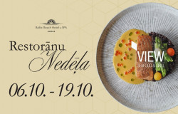 VIEW Restaurant - Seafood & Grill / Restorānu nedēļa Jūrmalā