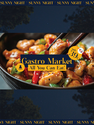 Gastro Market  / SUNNY NIGHT 2026 – Only on 09.10