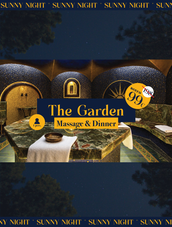 The Garden, Massage and Dinner / SUNNY NIGHT 2026