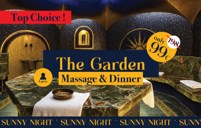 The Garden, Massage and Dinner /  SUNNY NIGHT 2026