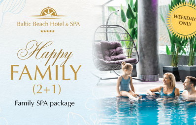 Happy family / SPA & restaurant offer