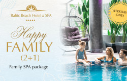 Happy family / SPA & restaurant offer