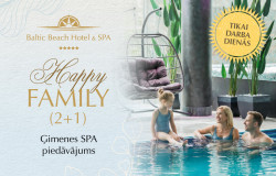 Laimīgā ģimene / SPA un maltīte