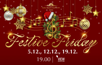 Festive Friday / ужин из 4 блюд + живая музыка