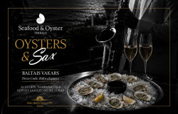 Oysters & Sax – Vakars Baltā 