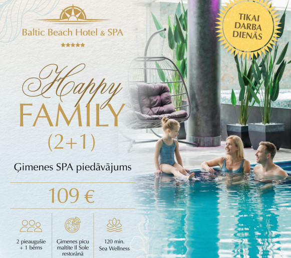 Happy family / SPA & restaurant offer - 109 EUR