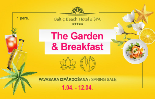 The Garden & Breakfast / SPRING SALE 01.04 – 12.04