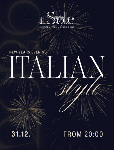 Il Sole - Vecgada vakara galdiņa rezervācija