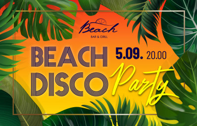 BEACH DISCO PARTY / 05.09.