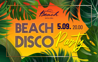 BEACH DISCO PARTY / 05.09.