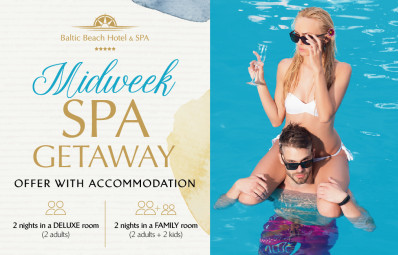 Midweek Getaway/ offer with accommodation for 2 nights