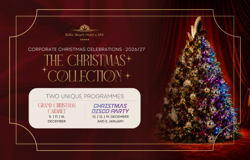 Your Company Christmas Party at Baltic Beach Hotel & SPA
