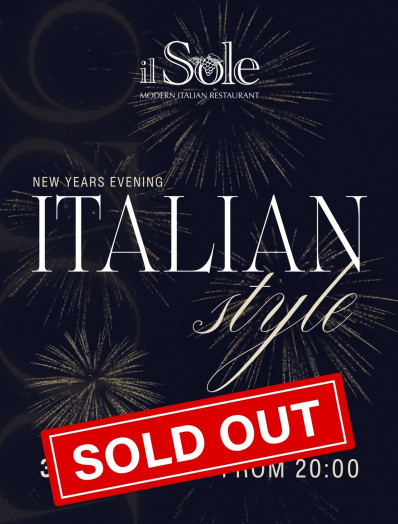Il Sole – New Year’s Eve table reservation