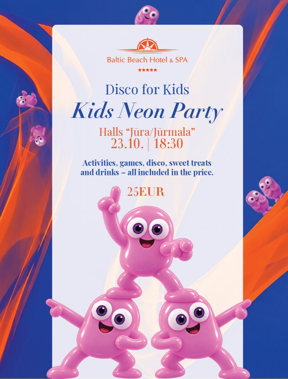 NEON PARTY | Kids’ Neon Party in Jurmala