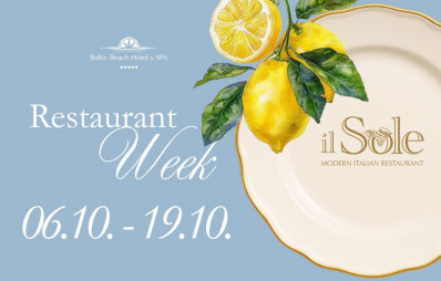 Il Sole / Restaurant week in Jūrmala