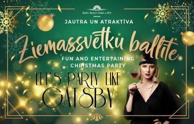 Ziemassvētku ballīte "Let's party like Gatsby"