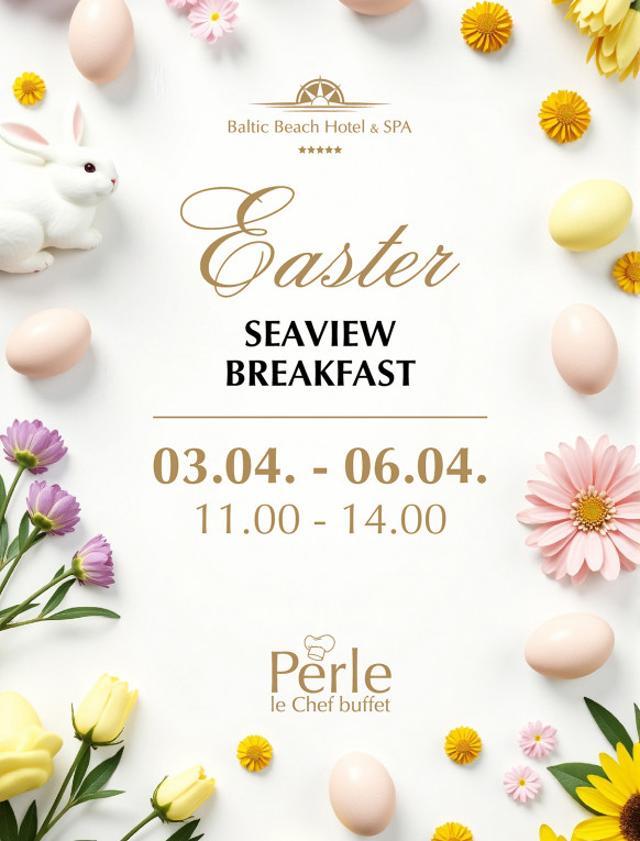 Easter Late Brekfast with a Sea View