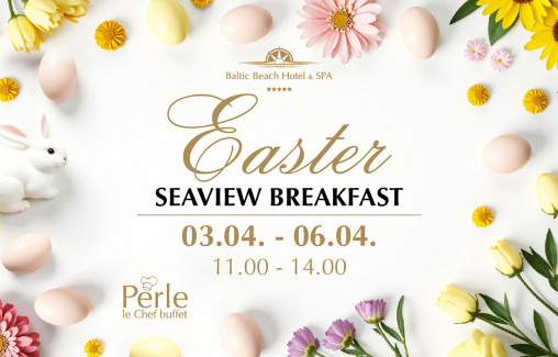 Easter Late Brekfast with a Sea View