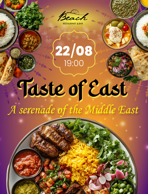 Evening of Middle Eastern Delights / 22.08.