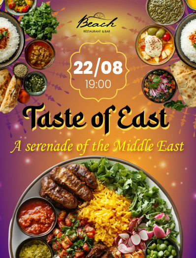 Evening of Middle Eastern Delights / 22.08.