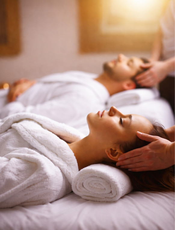 A MOMENT OF LOVE -  foam jacuzzi, massage, champagne & fruits