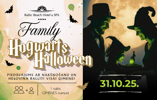 FAMILY HOGWARTS HALLOWEEN / Nakšņošanas piedāvājums ģimenei