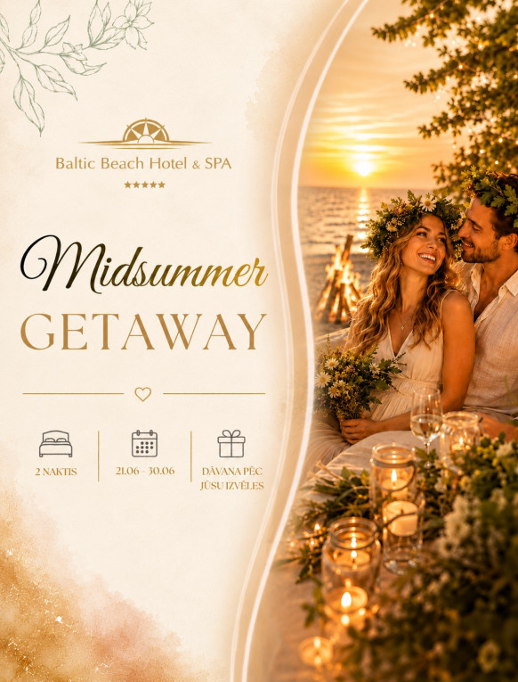 Midsummer Getaway/ nakšņošanas piedāvājums