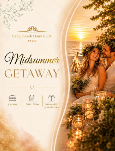 Midsummer Getaway/ nakšņošanas piedāvājums