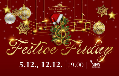Festive Friday / ужин из 4 блюд + живая музыка