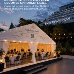 Where unforgettable moments begin✨
Celebrate life’s most important occasions on the most exclusive beachfront venue in the Baltics.

From elegant weddings and birthdays to corporate events, conferences and private celebrations, we create experiences tailored to you.

Beautiful surroundings, exceptional cuisine, personalized décor and professional organization - every detail is designed to make your event effortless, memorable and truly one of a kind.

You celebrate. We’ll take care of the rest.
#venue #jurmalaparty #eventcelebration