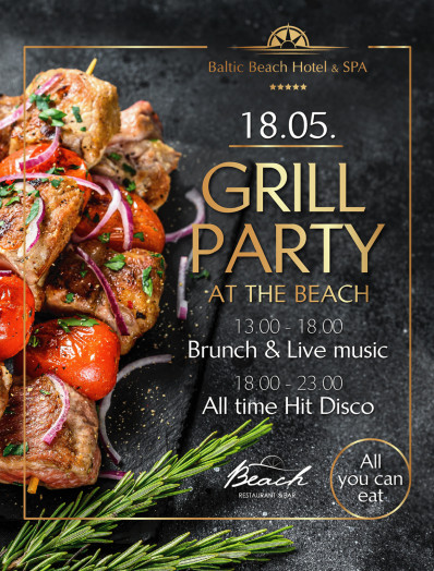 Grill Party at the beach/ 18.05. 