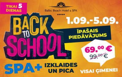 Back to School piedāvājums ģimenei