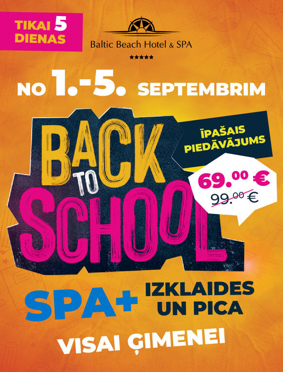 Back to School piedāvājums ģimenei