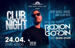 CLUB NIGHT feat. RODION GORDIN / 24.04.