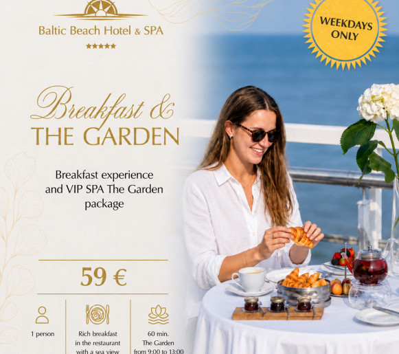 Breakfast & The Garden - 59 EUR